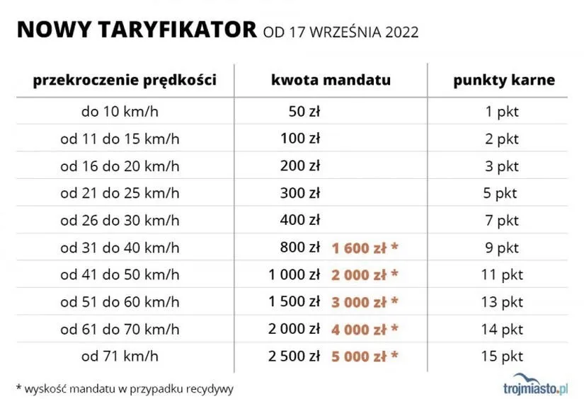 Ile punktów karnych możesz stracić, aby nie stracić prawa jazdy?