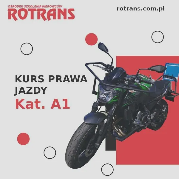 Jakie pojazdy możesz prowadzić z prawem jazdy A1?