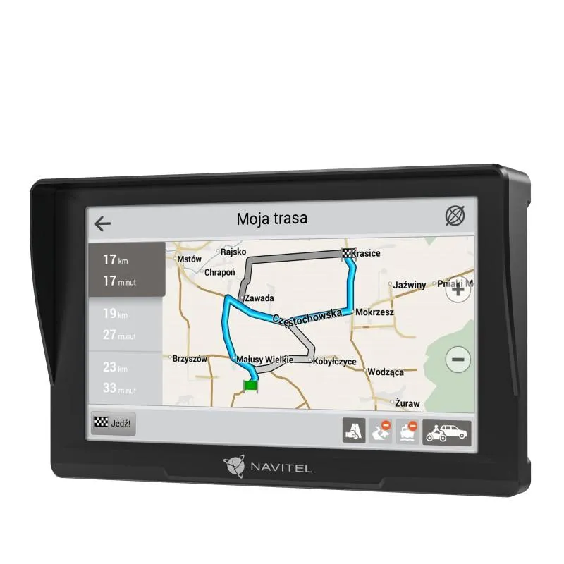 Aplikacje nawigacyjne dla kierowców TIR