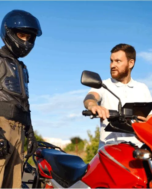 Egzamin na motocyklu