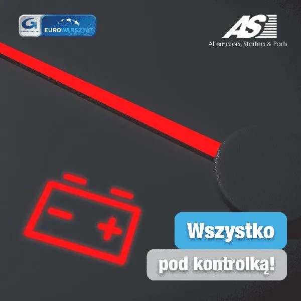 Kontrolka akumulatora w samochodzie
