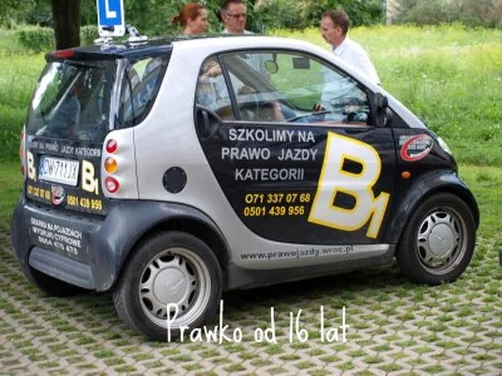 Kurs prawa jazdy B1