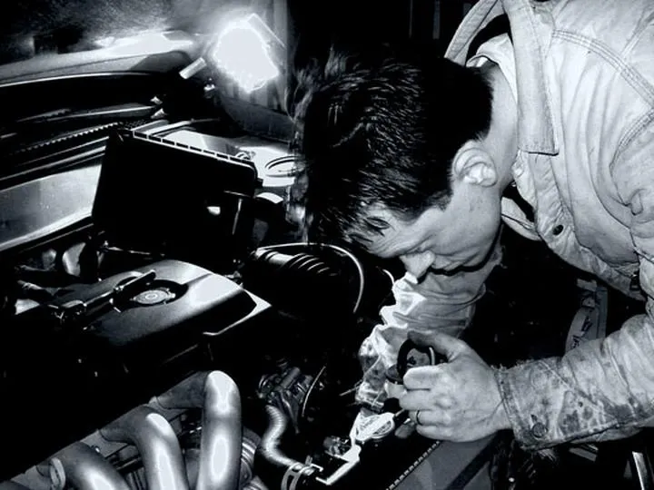 Odpowietrzanie samochodu diesel