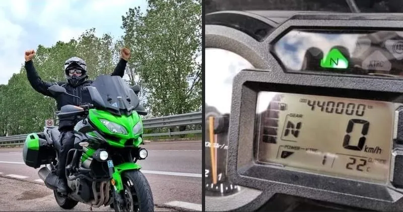 Przebieg motocykla