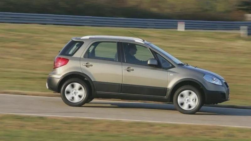 Rozmiary opon Fiat Sedici